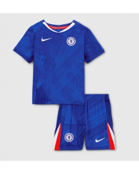 Billige Fotballdrakt Chelsea Replika Hjemmedraktsett Barn 2025-26 Kortermet (med bukser)
